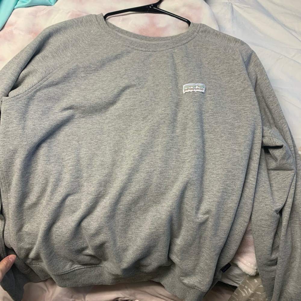 COPY - Patagonia grey crewneck medium